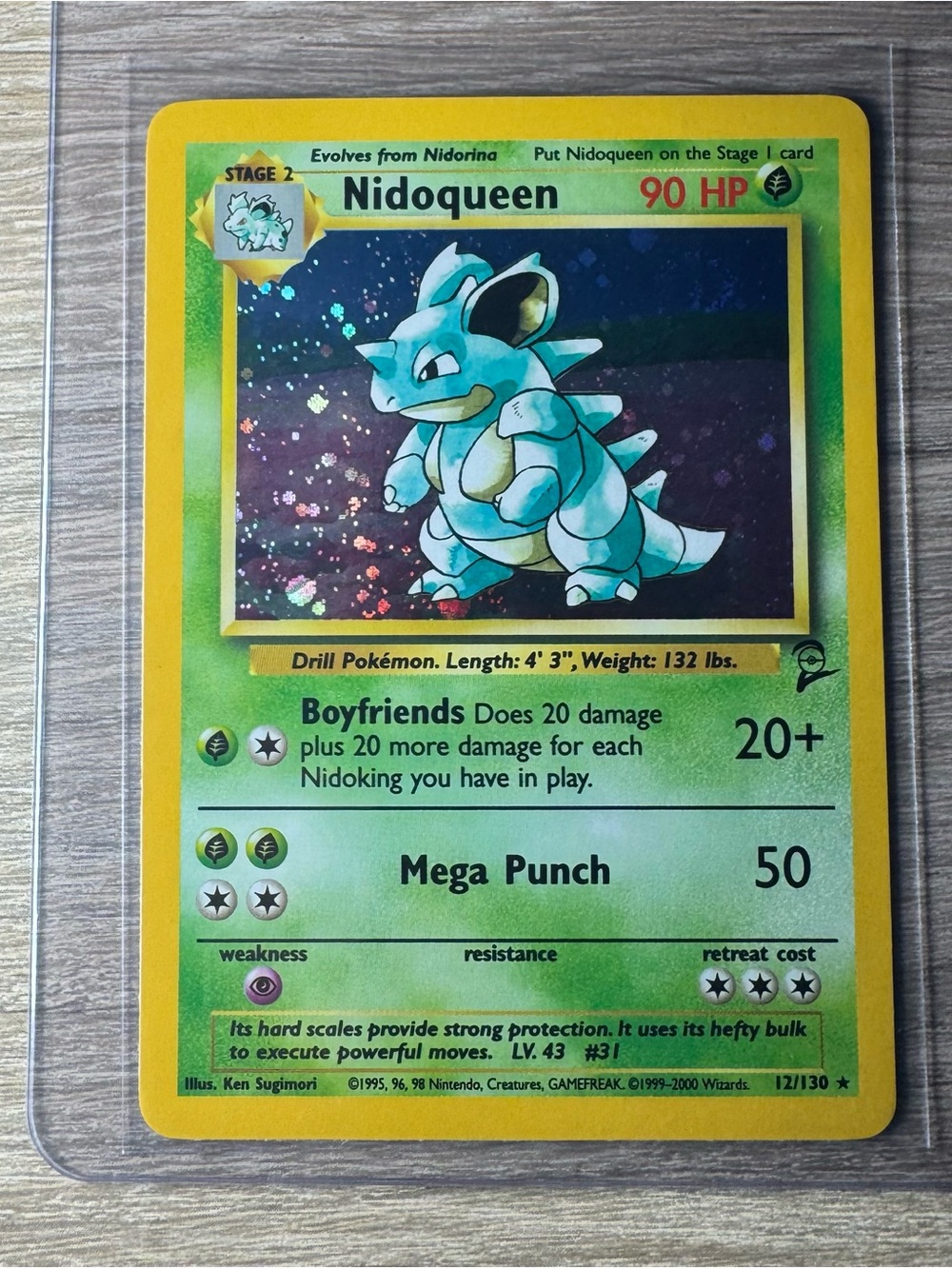 Nidoqueen #12/Pokemon Base Set 2